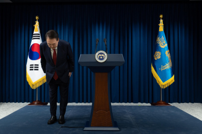 El presidente de Corea del Sur, Yoon Suk-yeol.