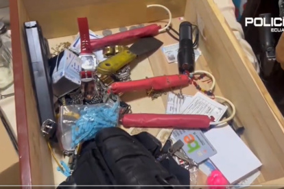 Los resultados fueron publicados por la Policía en videos.