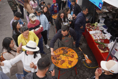 Una nueva edición del festival gastronómico Sal Quiteña se desarrolló en el parque Bicentenario, norte de Quito