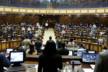 La Asamblea definirá el futuro de exministra de Noboa.