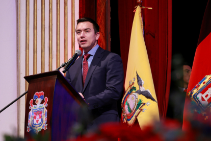 Presidente de Ecuador, Daniel Noboa.
