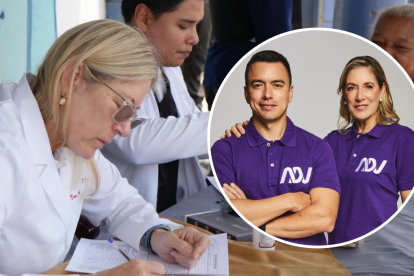 Annabella Azín es candidata a la Asamblea Nacional en el partido ADN, liderado por su hijo, Danil Noboa.