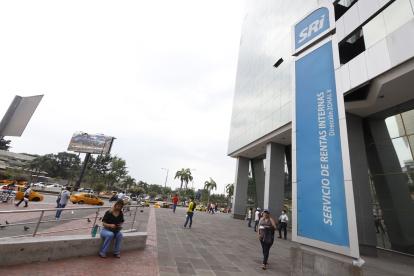 Oficinas del Servicio de Rentas Internas (SRI) en Guayaquil.