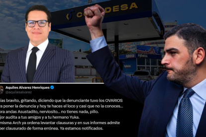 Álvarez asegura que fueron notificados con un informe en el que se ordena el levantamiento de la clausura de una de las gasolineras de Copedesa S.A.