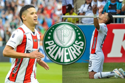 Álex Arce en la mira del Palmeiras de Brasil.