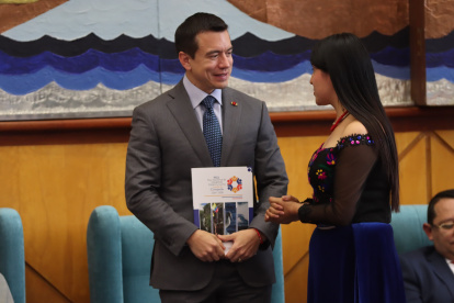 El presidente Daniel Noboa recibió el plan.