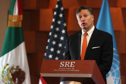 Christopher Landau, quien en el pasado se desempeñó como embajador de EE.UU. en México.