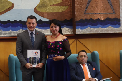 El presidente Daniel Noboa recibió el plan el 9 de diciembre del 2024.