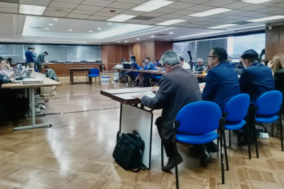 Wilman Terán, expresidente de la Judicatura, presenta sus pruebas en el sexto día de la audiencia del caso Independencia Judicial.