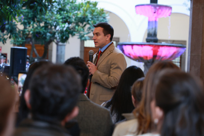 El presidente de la Republica, Daniel Noboa.