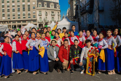 La Asociación de Estudiantes Ecuatorianos en Argentina, el 14 de julio del 2024, participó del evento "Buenos Aires celebra a Ecuador", del Gobierno de la ciudad