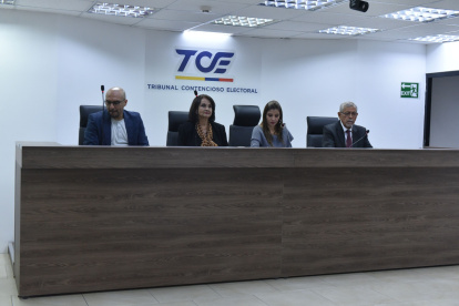 El pleno del TCE desestimó el recurso de apelación presentado por Diana Atamaint.