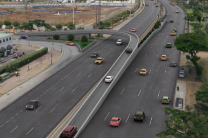 Referencial. Este es uno de los diseños (no finales) para un paso elevado en Ciudad Celeste.