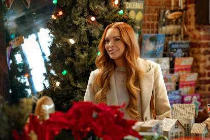 Linday Lohan es la protagonista de la película navideña "Nuestro secretito".
