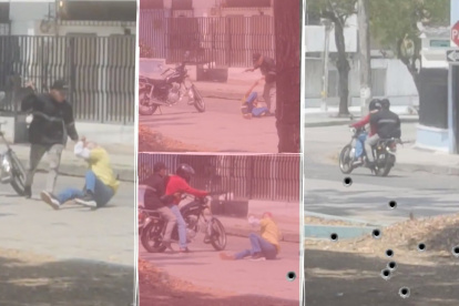 El asalto quedó capturado en un video que se difundió en redes sociales