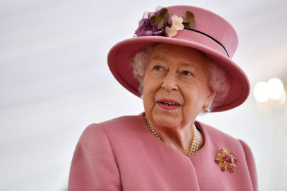 La reina Isabel II en una foto de archivo.