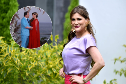 A Cristina Reyes le duró un año su matrimonio.