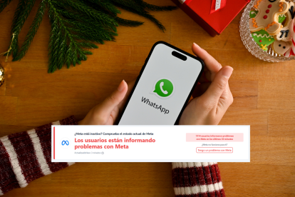 Usuarios reportan caída e intermitencias en los servicios de Meta.