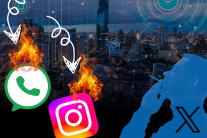 Las redes sociales del grupo Meta presentaron fallas en su servicio.