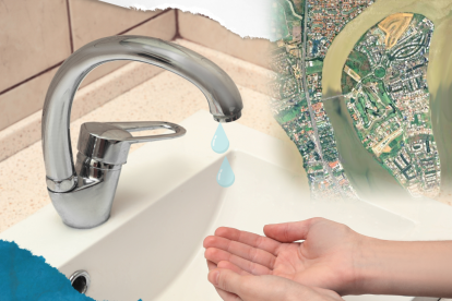 Ilustración. Las etapas de Ciudad Celeste reportan fallas en la presión del agua y abastecimiento.