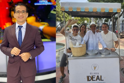 Jorge Salazar laboró como periodista de RTS hasta julio de 2024. Su familia tiene un negocio de helados, que funciona desde el siglo pasado.