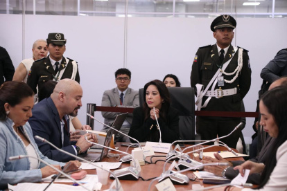 La presidenta de Fiscalización Pamela Aguirre habló sobre el juicio a Guarderas.