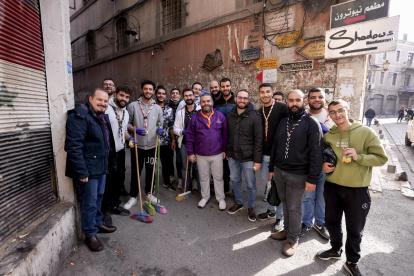 En Bab Tuma ("La puerta de Tomás") son en su mayoría cristianos, y lo son prácticamente desde el inicio mismo de la cristiandad.