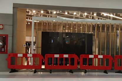 El accidente ocurrió en el Centro Comercial Gran Estación de Bogotá.