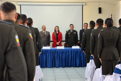 Foto de 20217. Miño ostentó el cargo de jefe de la Policía Judicial de la Zona 8, que comprende los cantones Guayaquil, Samborondón y Durán.