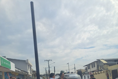 El hecho ocurrió en la Victor Emilio Estrada y Guayacanes