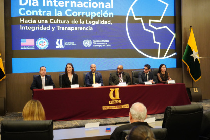 Evento. Se presentaron varios casos de corrupción.