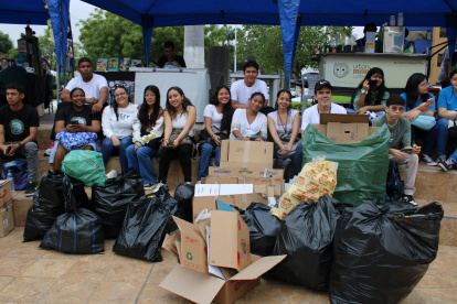 La Facultad de Ciencias Naturales destacó en el concurso de reciclaje al recolectar casi 400 kg de materiales.