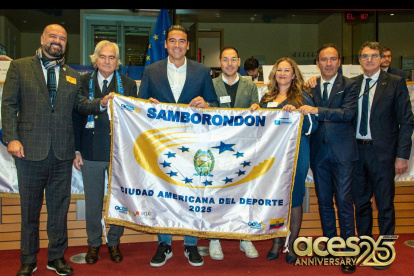 Juan José Yúnez viajó a Bruselas para recibir el reconocimiento.