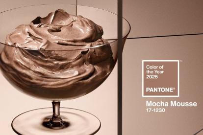 El Mocha Mousse es el color de 2025.