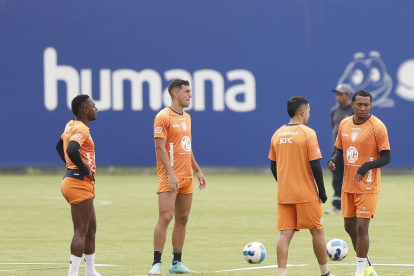 Michael Hoyos (c) es otra de las cartas ofensivas de Independiente del Valle.