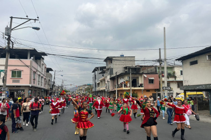 Colegiales participaron de este evento para el Barrio Garay.
