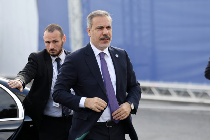 El Ministro de Asuntos Exteriores de Turquía, Hakan Fidan.