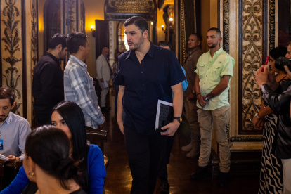 El alcalde de Guayaquil, Aquiles Álvarez Henriques.