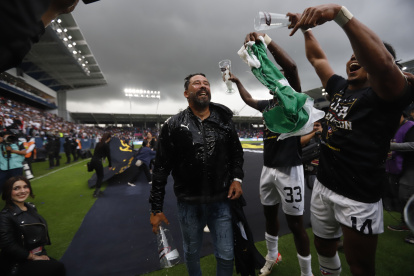 El entrenador Pablo Sánchez comentó que se tatuará para llevar a Liga y a Quito en su piel.