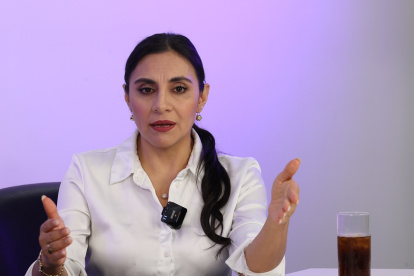 La vicepresidenta suspendida de Ecuador, Verónica Abad.