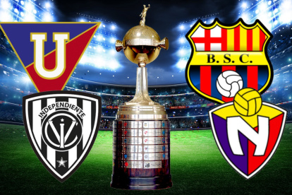 Ecuador tendrá cuatro representantes en la Copa Libertadores 2025.