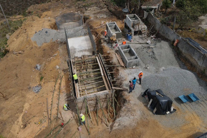 Cronograma. Los trabajos del sistema presentan un avance del 50%.