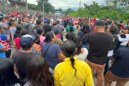 Protesta en Archidona.