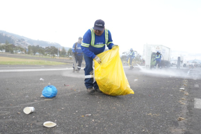 En Quito se cogen los residuos según el lugar en donde habita.