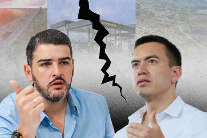 Aquiles Álvarez, alcalde de Guayaquil, y Daniel Noboa, presidente de la República, son los líderes que representan a la nueva generación de políticos en Ecuador.