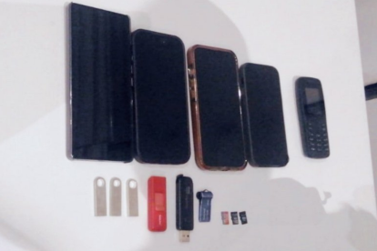 Indicios levantados en los allanamientos.