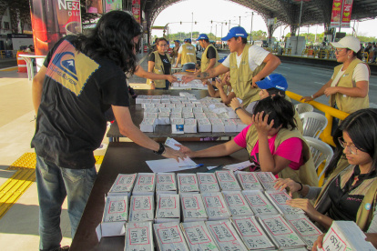 ESTACION DE METROVIA TERMINAL TARJETA LA GUAYACA FECHA:11/11/2024 FOTOS:FRANCISCO FLORES AG-PERIODISTAS AG-GUAYAQUIL AG-EXTERNO AG-GRANASA