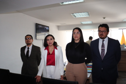 Verónica Abad en la audiencia de este 18 de diciembre de 2024.