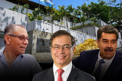 Imagen referencial para graficar este artículo sobre Jorge Glas, Nicolás Maduro y Gustavo Petro.