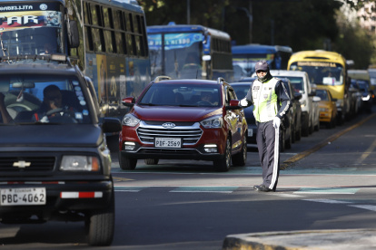 Según datos de la AMT, la medida reduce la congestión vehicular en la urbe en un 20% a diario.